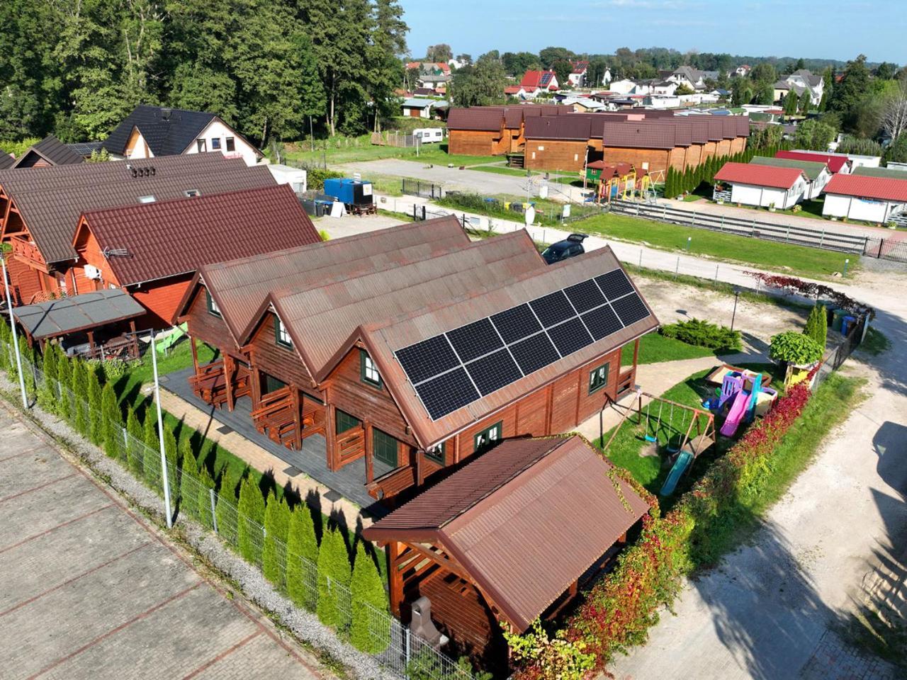 Domki Letniskowe Sloneczna Zatoka Sarbinowo Eksteriør billede